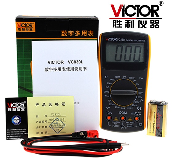 Thiết bị dụng cụ đo điện điện tử Victor VC830L