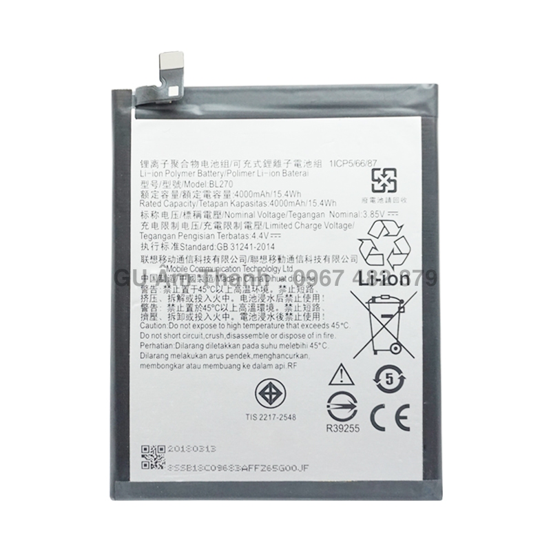 Pin thay thế cho Lenovo K6 Note
