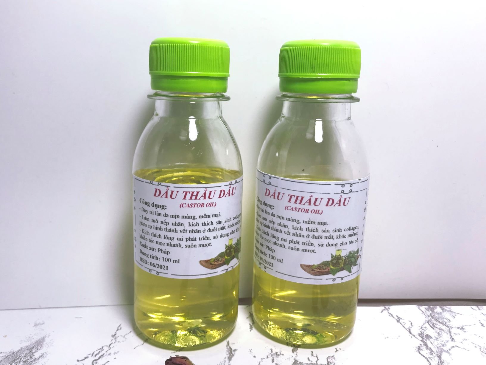 Dầu thầu dầu 50ml castor oil