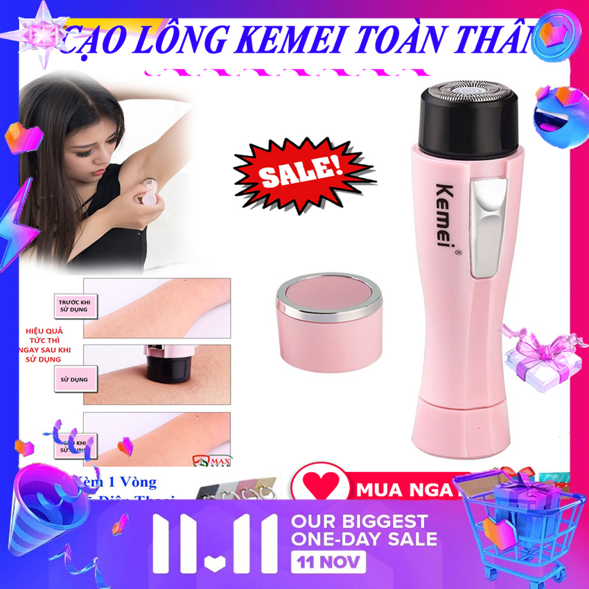 Triệt lông vùng bikini - Cach triet long vung kin Cách tẩy lông vĩnh viễn tại nhà Máy cạo lông nách Máy cạo lông toàn thân Kemei Loại tốt giá rẻ Triệt lông hiệu quả An toàn tuyệt đối cho da BH uy tín 1 đổi 1