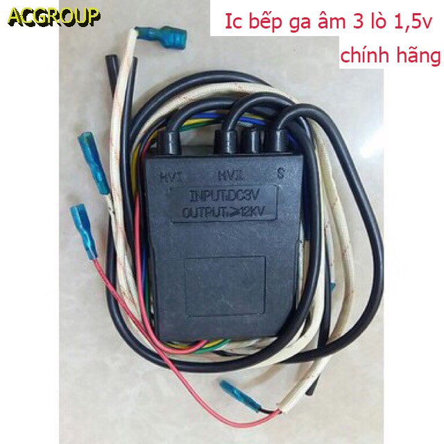 Ic 3 lò đánh lửa bếp gas âm có dây / bếp gas âm hồng ngoại 2 lò DC 1,5V~3V