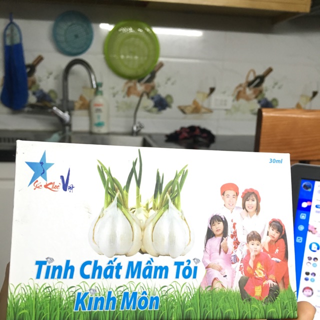 Kháng Sinh tự nhiên- Tinh chất mầm tỏi kinh Môn tăng đề kháng cho gia đình