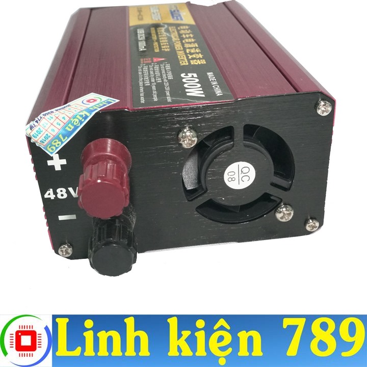 Bộ kích điện 48V lên 220V 500W Suoer - Linh Kiện 789