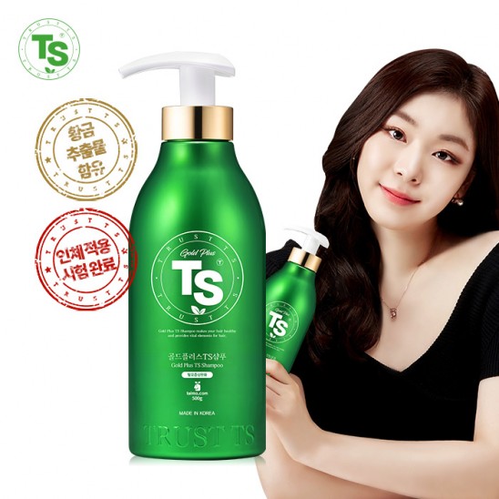 Dầu gội đầu gold plus ts shampoo ngăn ngừa tóc rụng