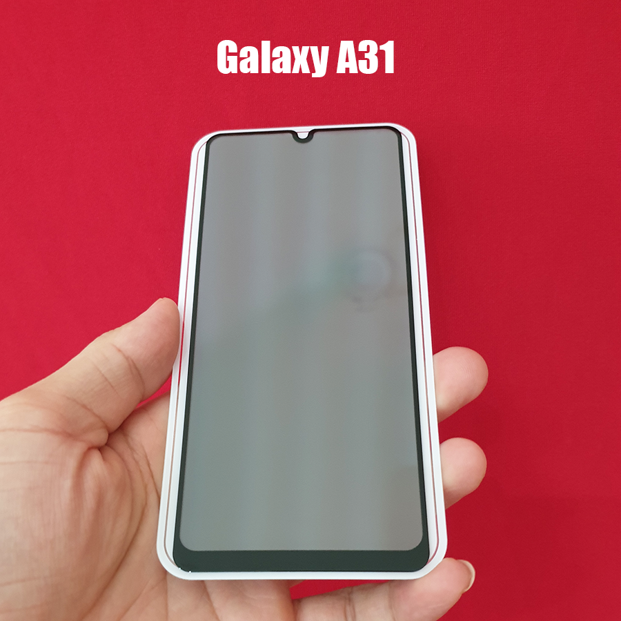 Kính cường lực chống nhìn trộm Galaxy A31