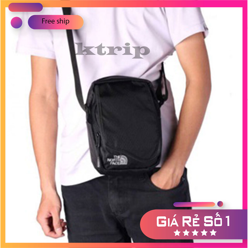 Túi đeo chéo tnf sling bag, túi chống nước, dáng unisex-ktrip