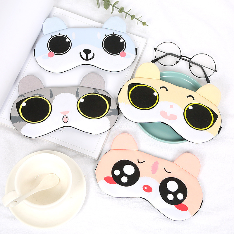 【HOT】3291 Phim Hoạt Hình Sáng Tạo Ngủ Che Nắng Dễ Thương Chườm Đá Mặt Nạ Mắt Để Giảm Mỏi Mắt, Lạnh Và Nóng