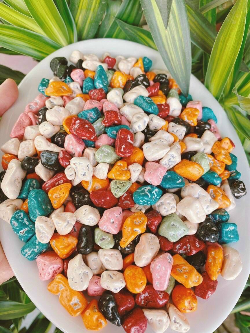 500gr kẹo sỏi đá nhân socola trở lại tuổi thơ - đồ ăn vặt ngon