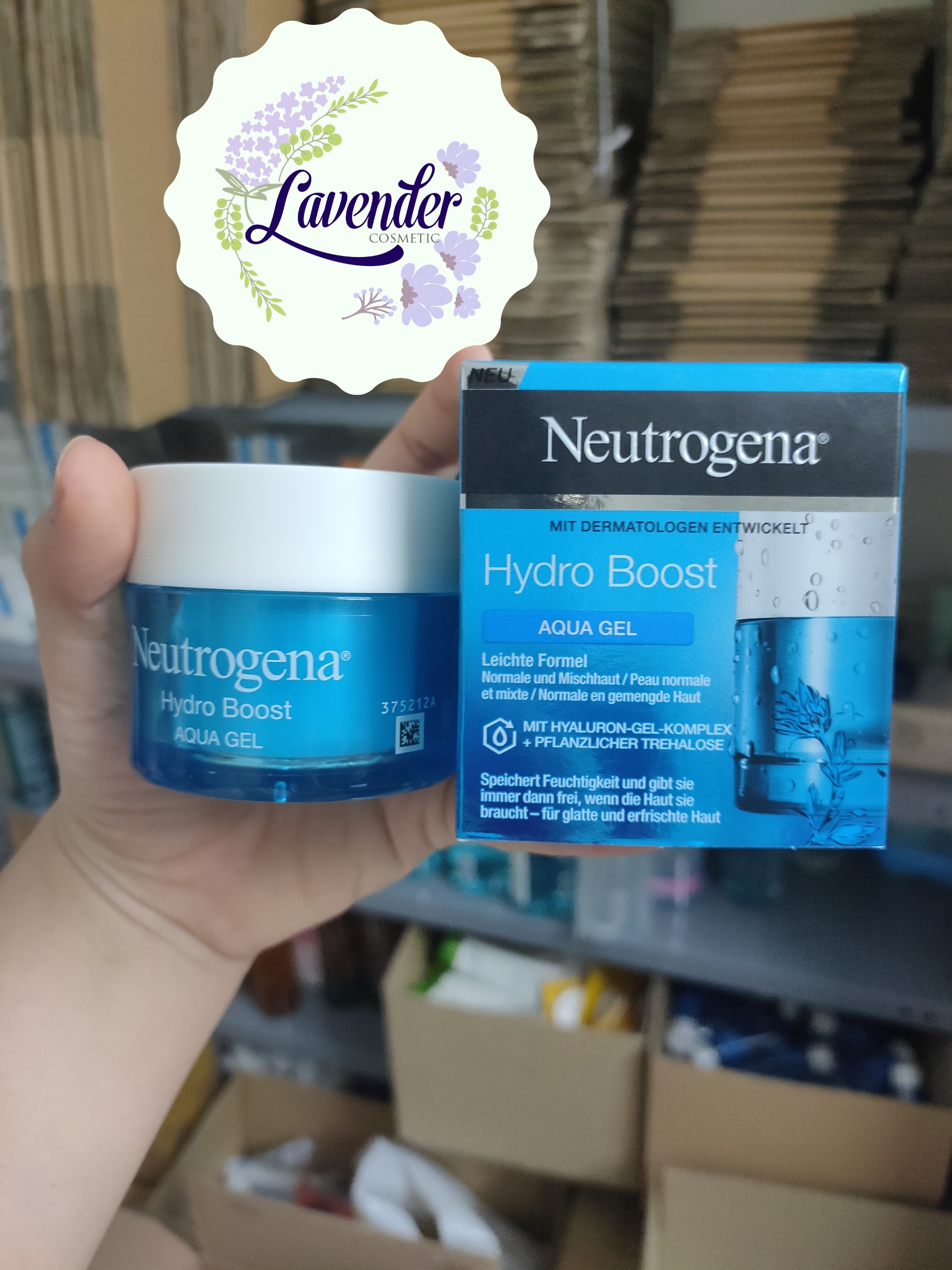 Kem dưỡng ẩm Neutrogena Hydro Boots Water gel Aqua Gel