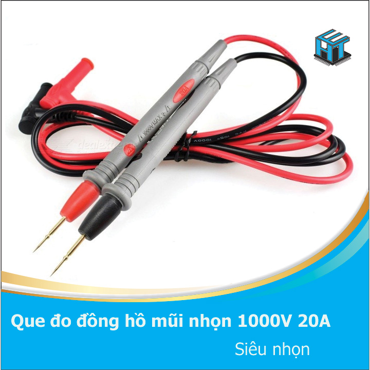 Que đo đồng hồ mũi nhọn 1000v 20a loại tốt