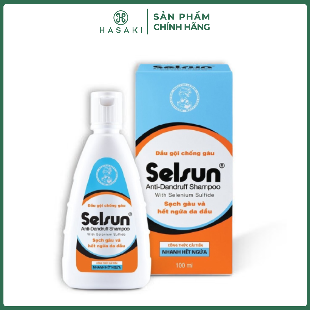  Dầu Gội Selsun Ngừa Gàu & Giảm Ngứa Da Đầu  Hasaki Sản phẩm chính hãng 