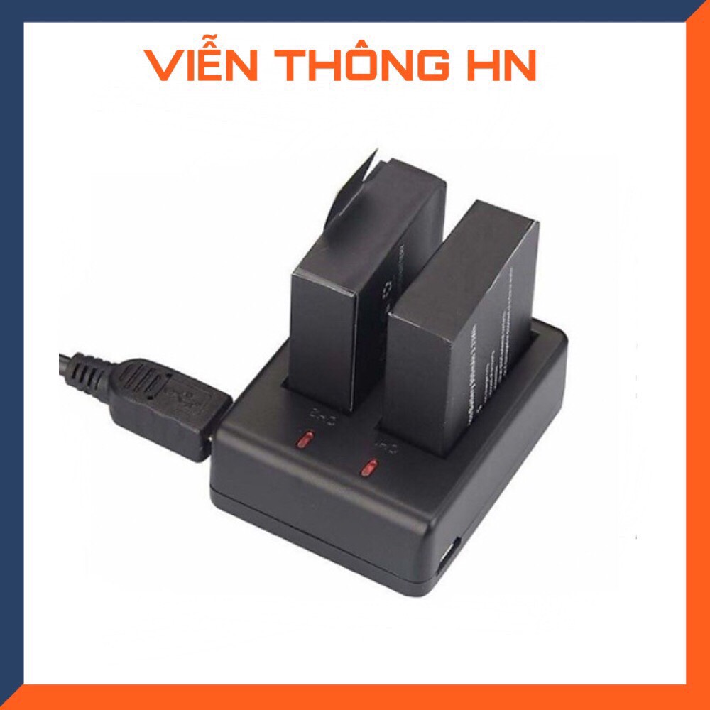 Dock sạc đôi camera hành trình sjcam 4000  eken  soocoo  amkov  gopro  camera 4k -  sạc pin camera hành trình ứng dụng cho du lịch ...