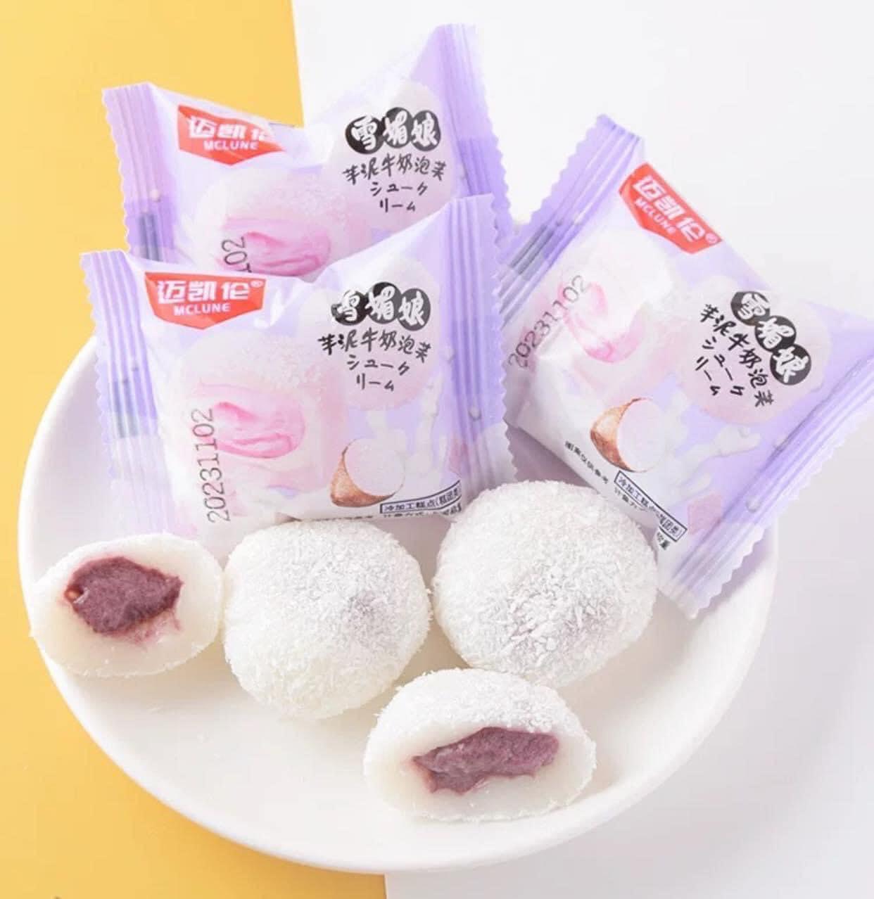 Bánh Mochi lạnh nhân kem trái cây mềm mịn