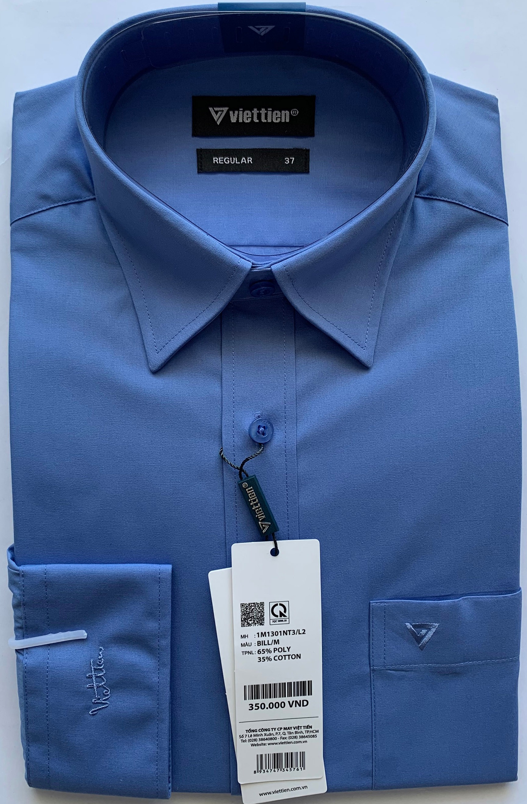 ÁO MÀU BILL DÀI TAY VIỆT TIẾN LAI BẦU