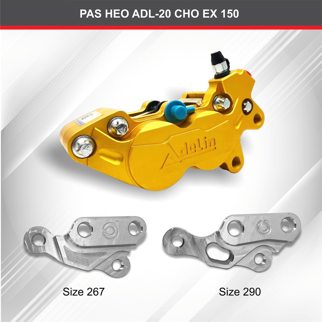 Pas trước heo dầu adelin 20 cho ex150, winner150, raider, sonic...