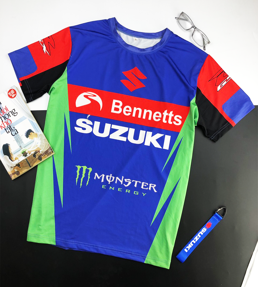 Áo thun nam xe máy tay ngắn