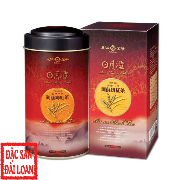 Hồng trà nhật nguyệt assam ten ren đài loan 80g