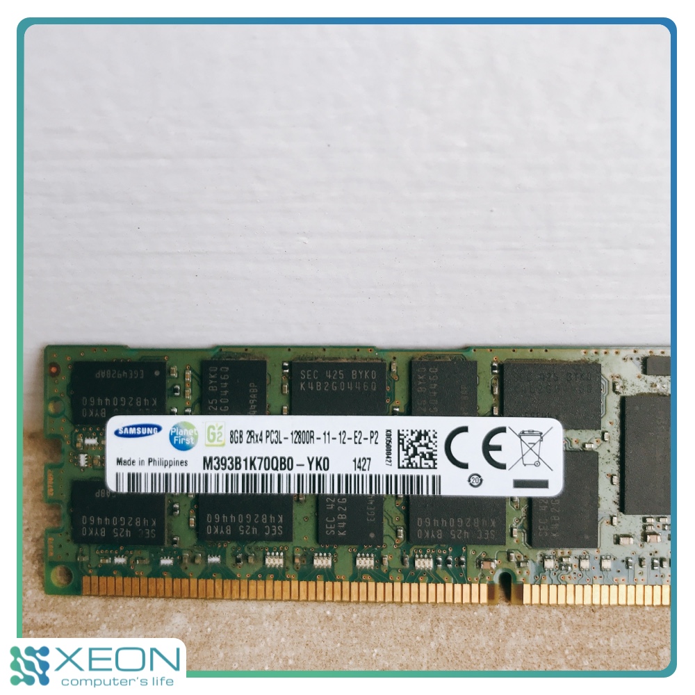 Ram registered ddr3 8gb /16gb pc-12800 / pc-14900 samsung