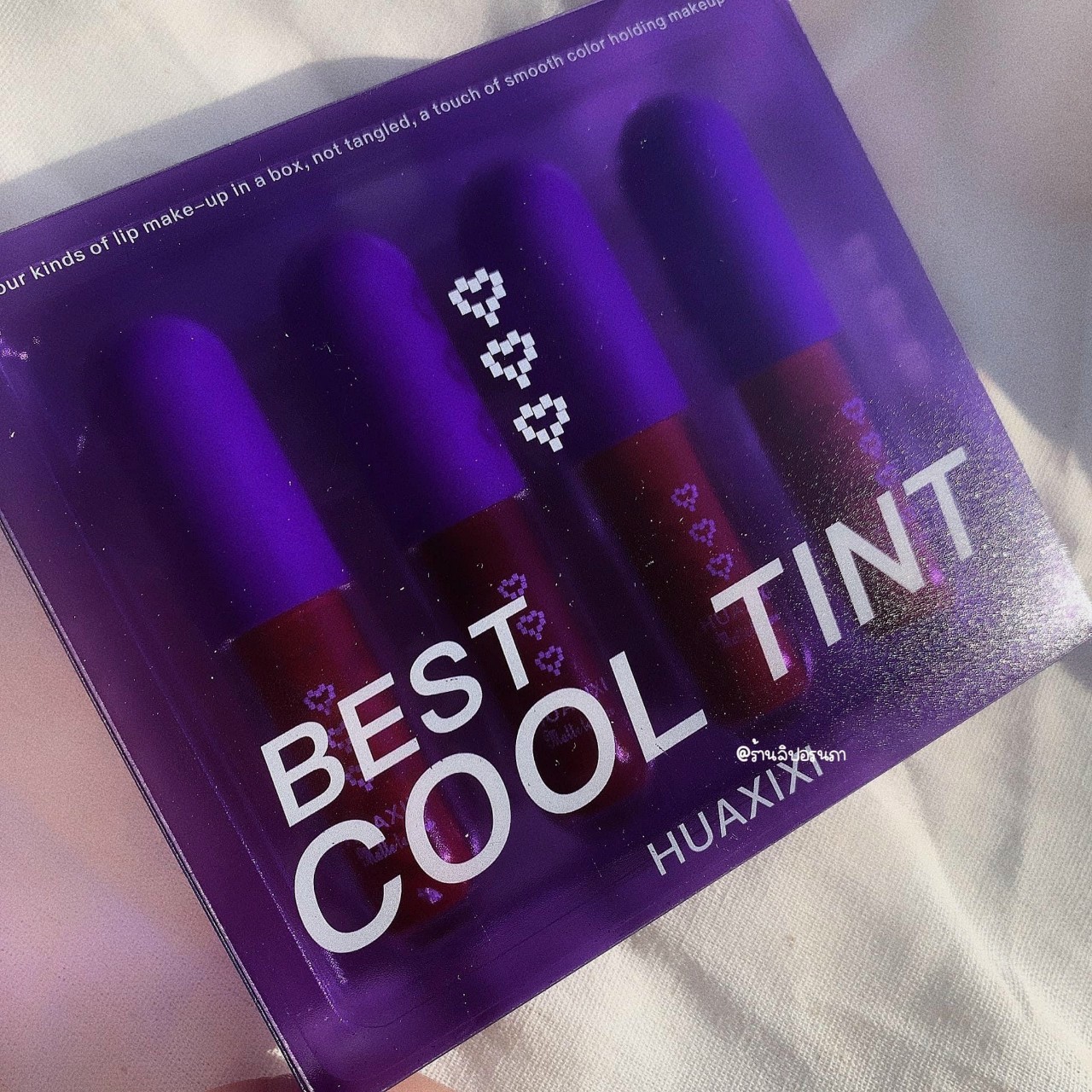 [HCM]Set Son kem 4 Cây Best Cool Tint Tím