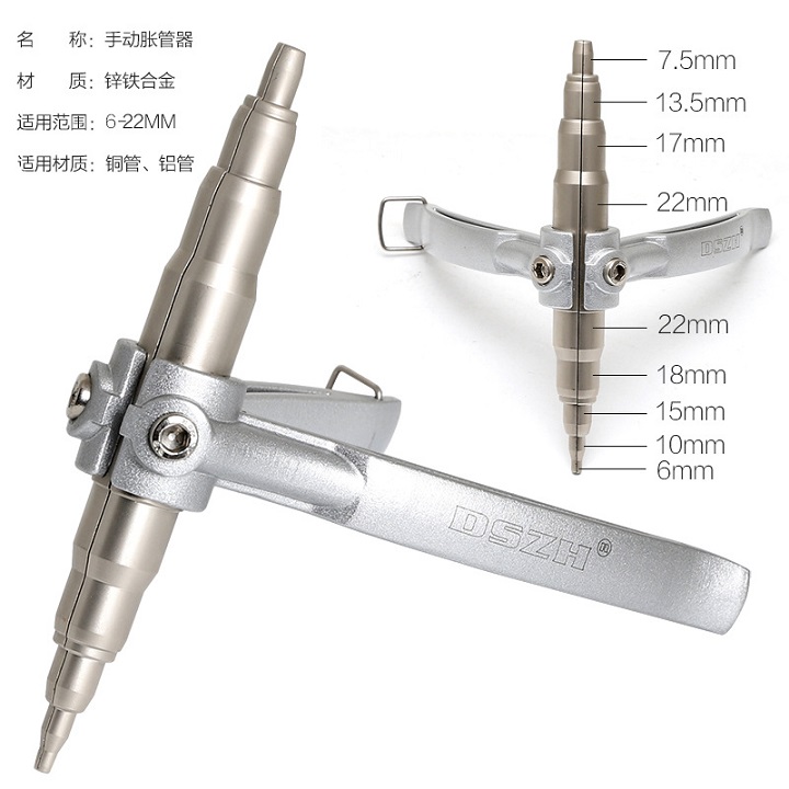 Nong ống đồng [] nong loe ống đồng,kích cỡ nong từ phi 6 đến phi 22