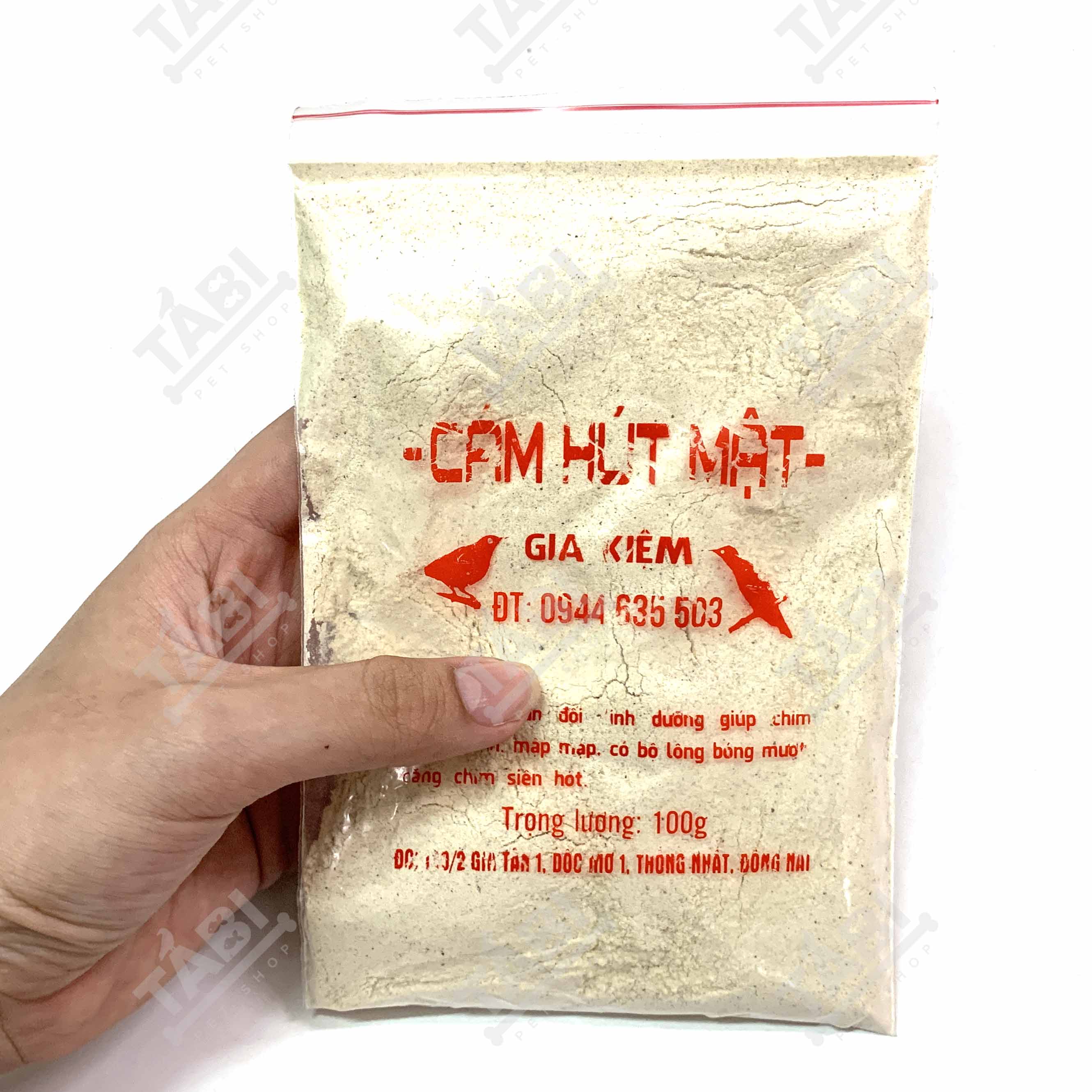 100GR Cám Chim Hút Mật Gia Kiệm (Bột) - Cám Chim Hút Mật Cao Cấp