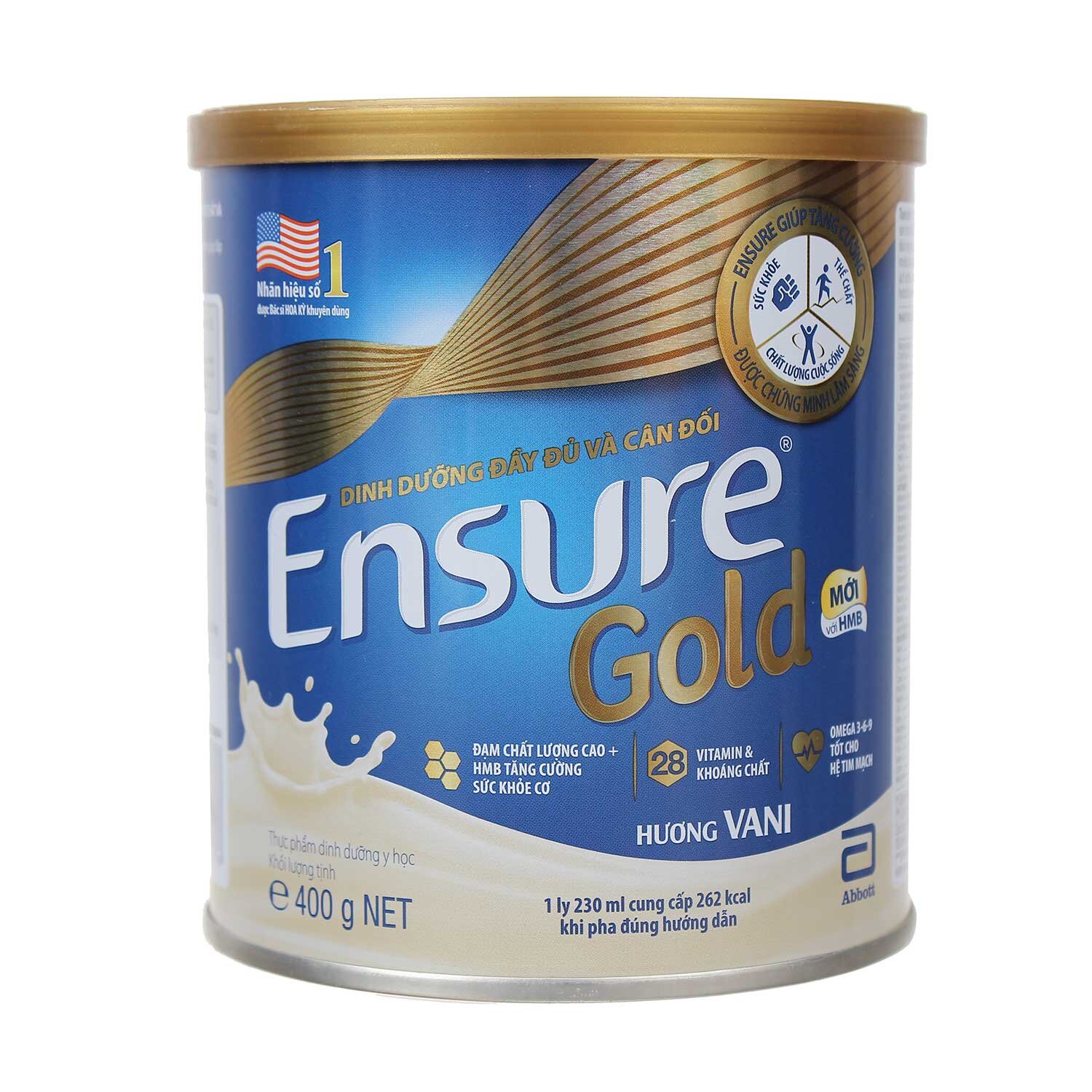 Sữa Ensure Gold Mỹ 400g