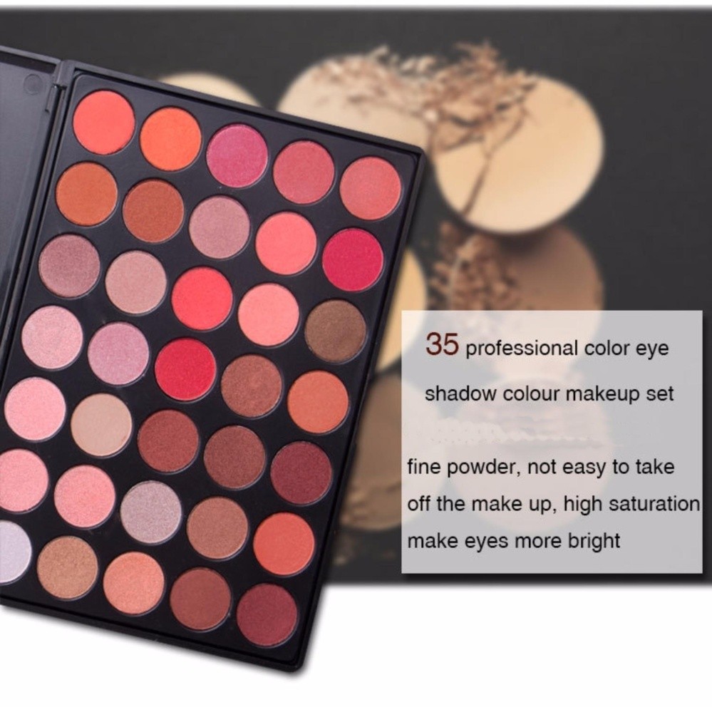 Ảnh thật - bảng màu mắt 35os beauty