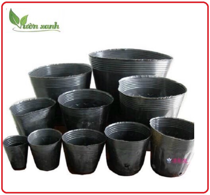 0.5kg túi bầu ươm cây nhựa dẻo chọn size