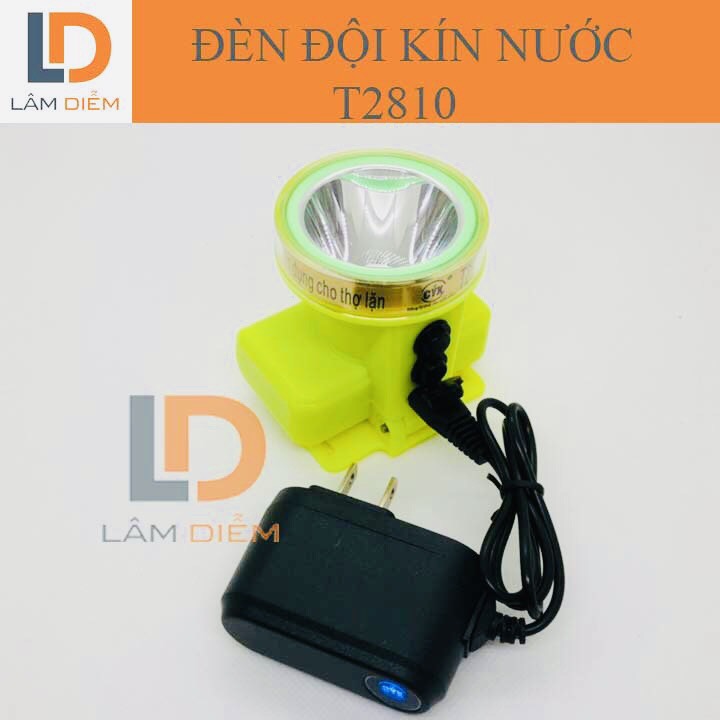 ĐÈN PIN SẠC ĐỘI ĐẦU CHÔNG NƯỚC LẶN SÂU 20M T2806 - 2808 - 2810