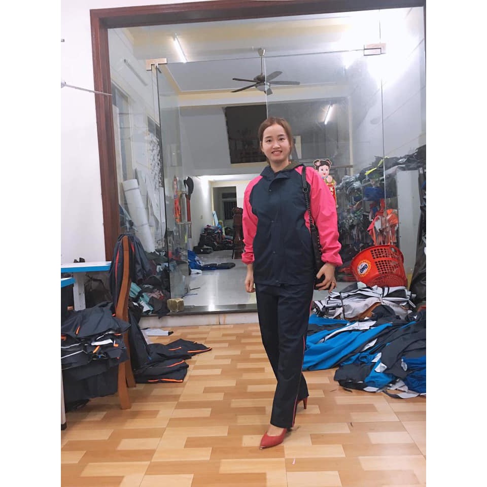 Bộ Quần Aó Mưa ⛈️FREESHIP⛈️ Áo Mưa,2 lớp chống thấm nước tuyệt đối
