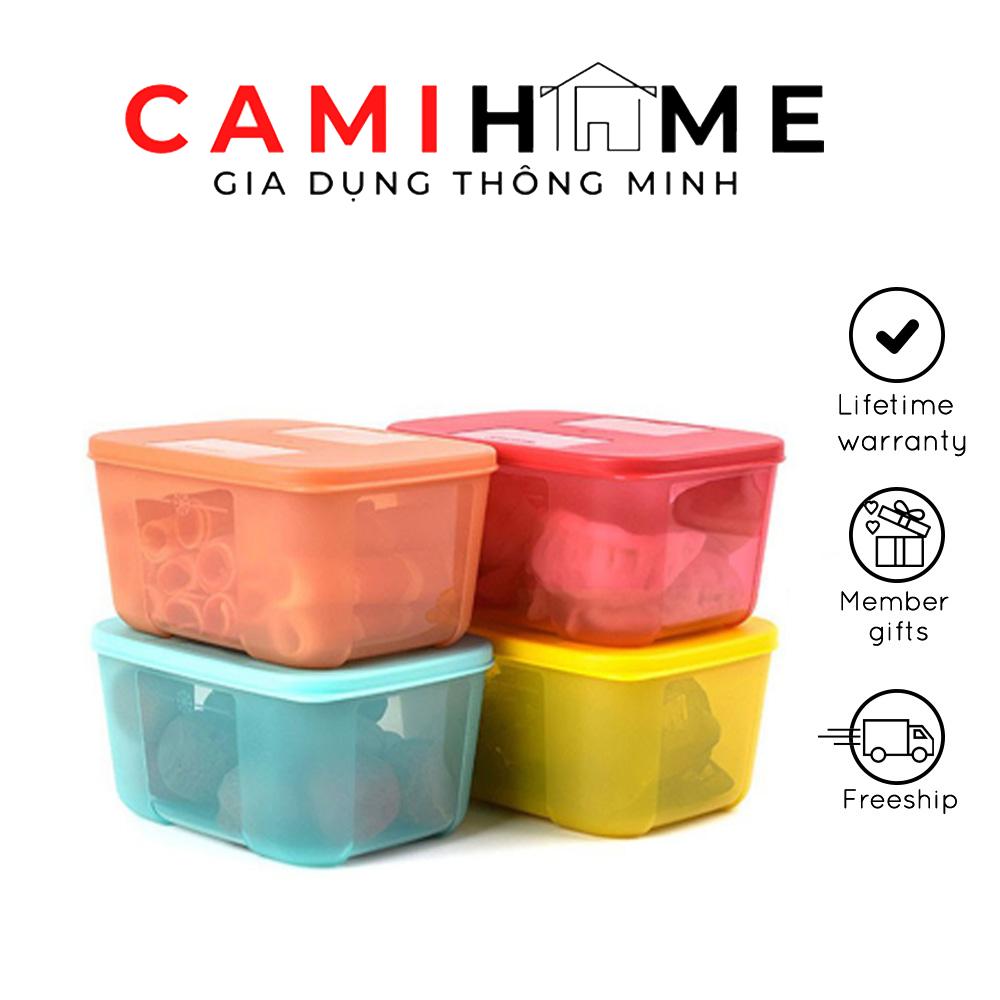Bộ Hộp Trữ Đông Rainbow 650ml Tupperware, Trữ Thực Phẩm Ngăn Đông