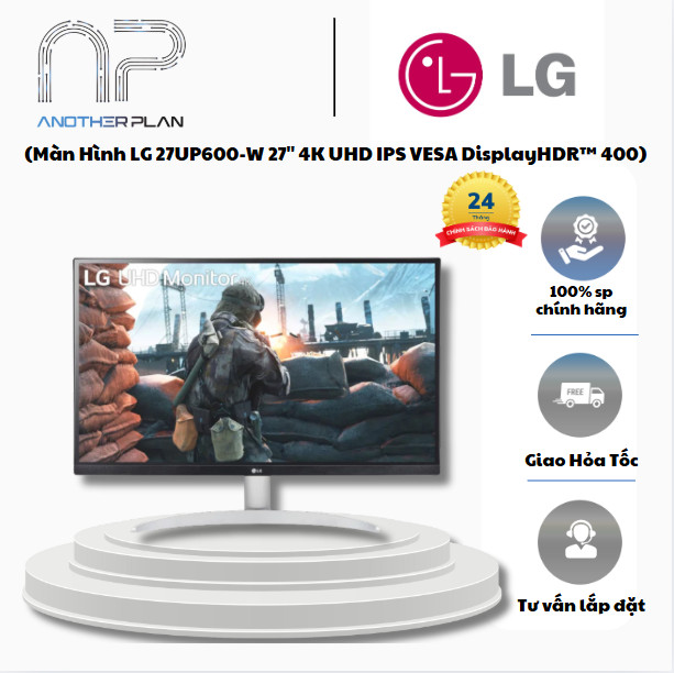 Màn Hình LG 27UP600-W 27'' 4K UHD IPS VESA DisplayHDR™ 400 [ Hàng Chính Hãng ]