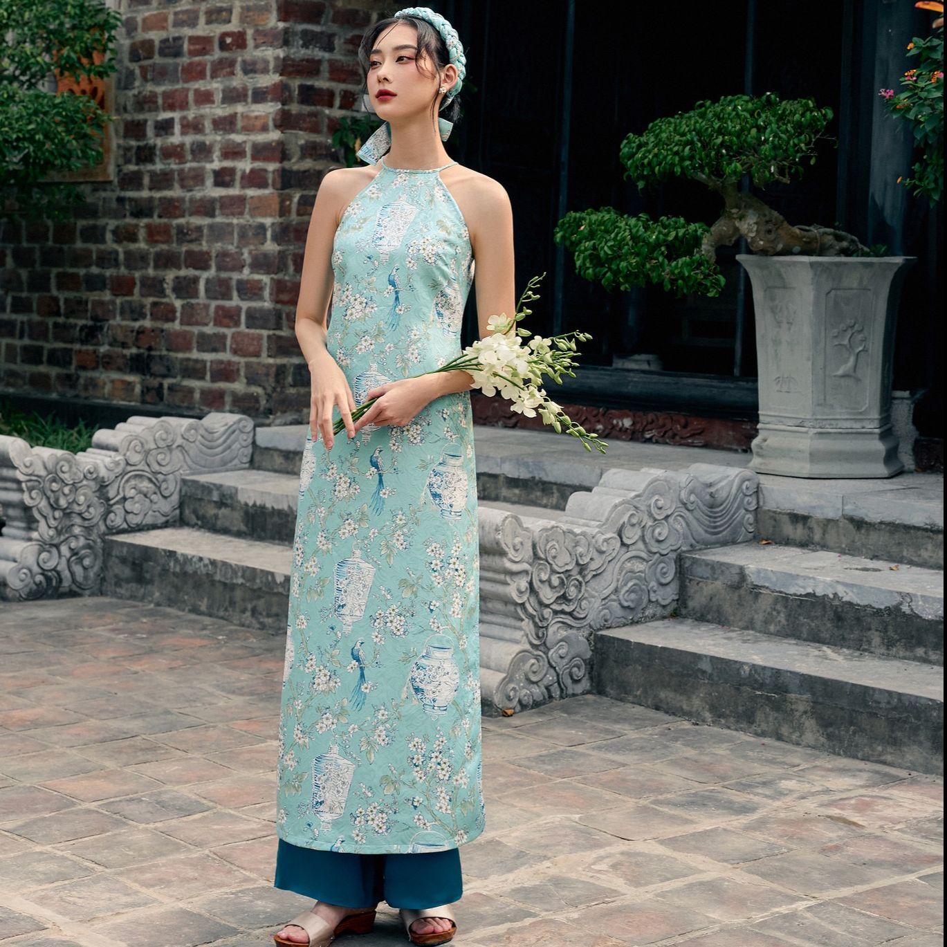 Olv - áo dài linh lam