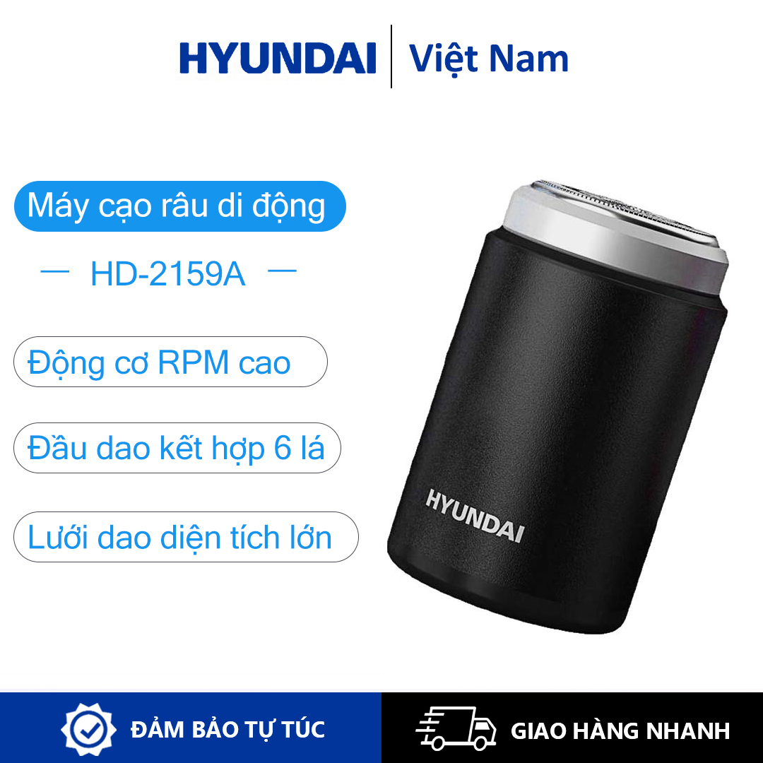  HYUNDAI Mini Máy cạo râu điện có thể sạc lại Máy cạo râu hoàn toàn tự động dành cho nam giới Toàn thân Máy cạo râu Máy cạo râu 