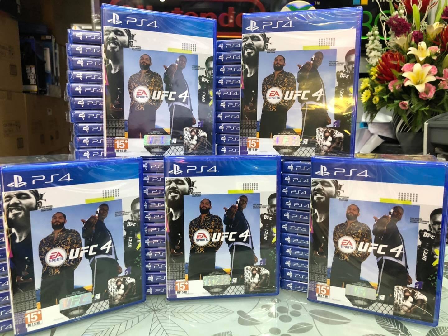 Đĩa game ps4 ufc 4