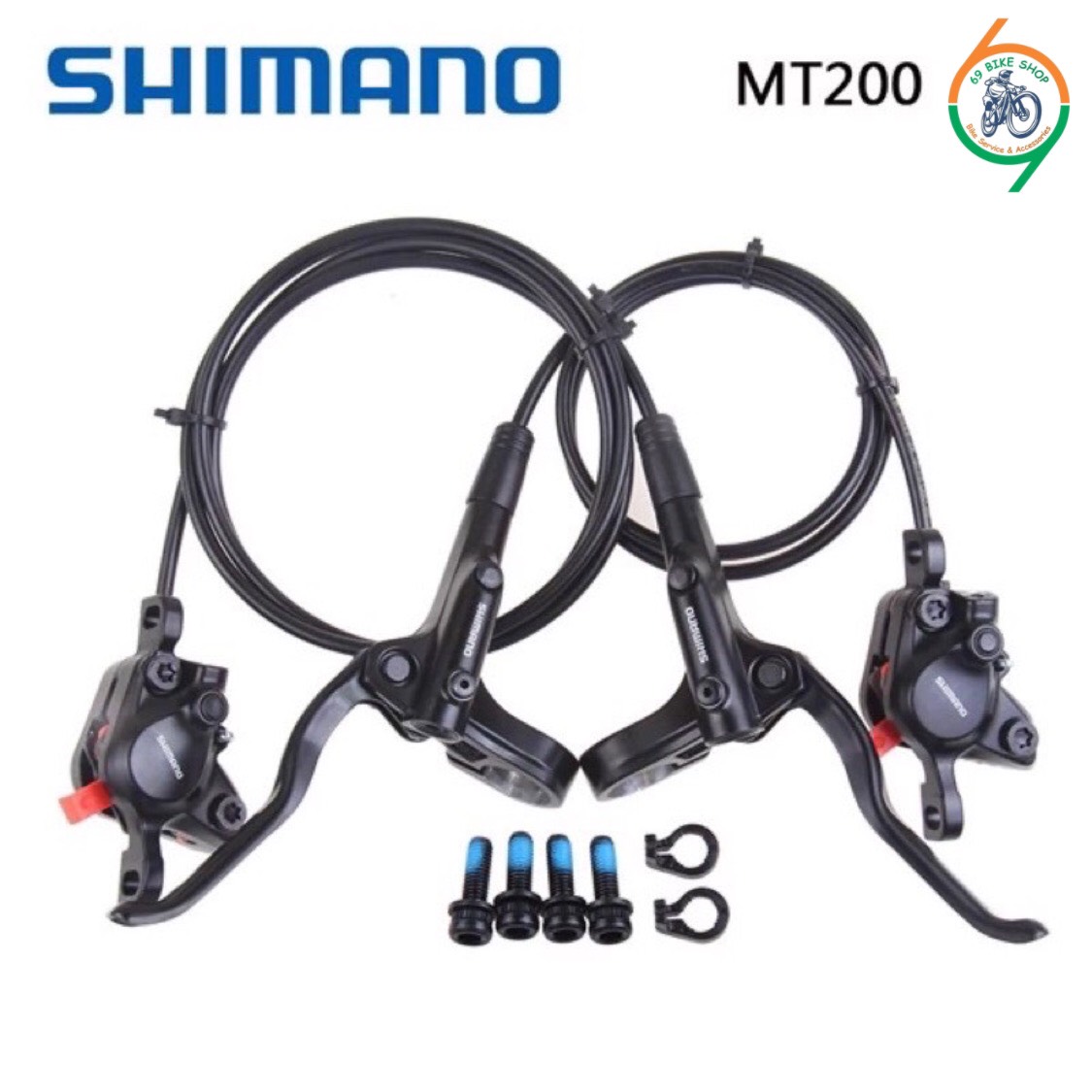 Thắng dầu shimano bl-mt200 2 pistons