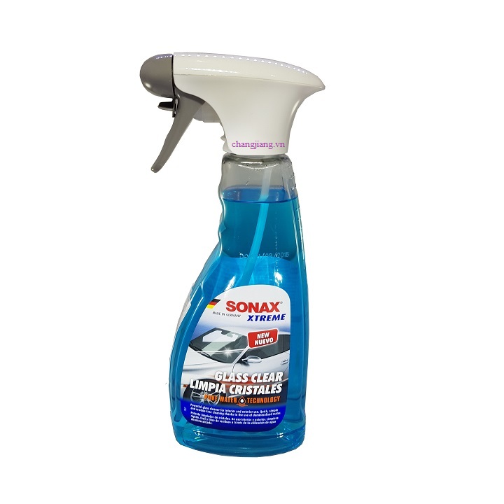 Dung dịch làm sạch và trong kính extreme sonax xtreme glass clear nanopro 238241