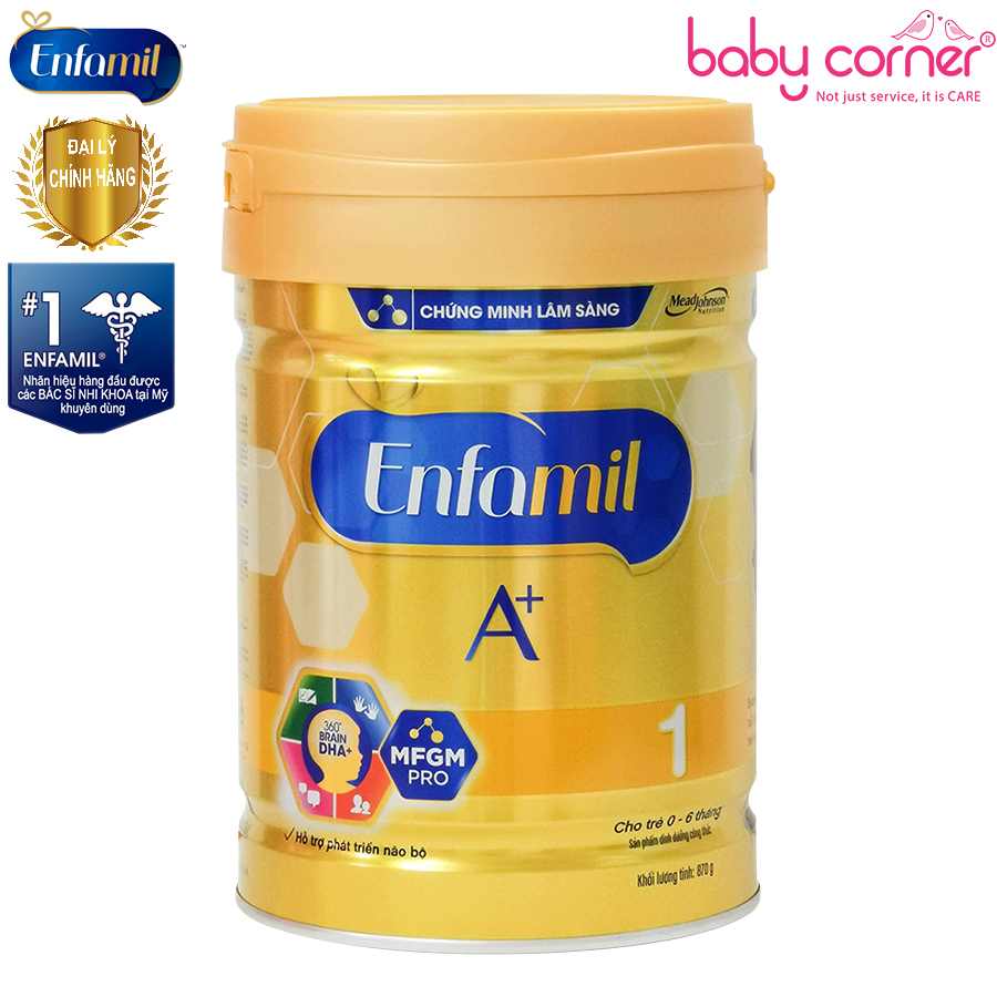 Enfamil A+ Infant Formula, 870g 0-6 months