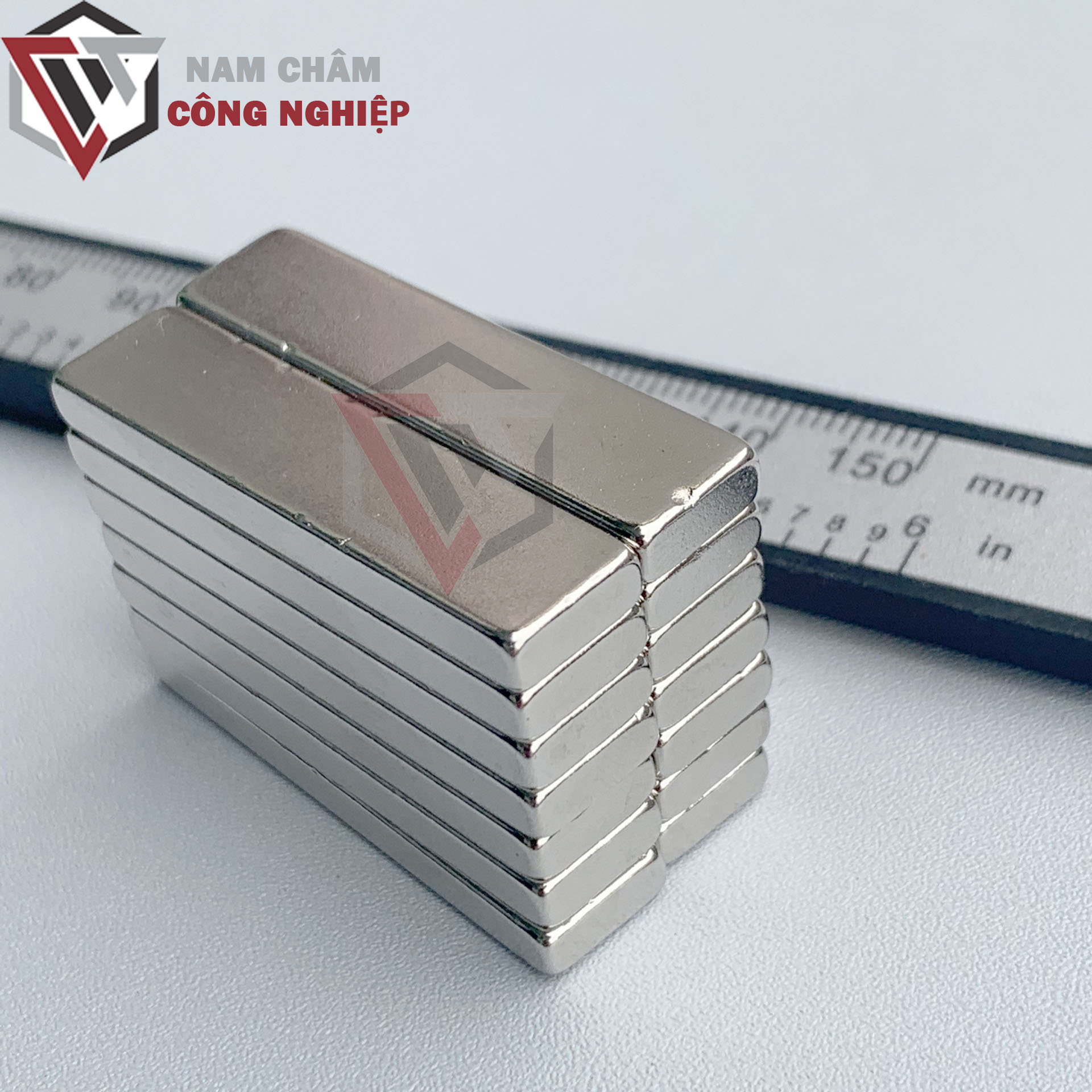 Nam châm chữ nhật 40x10x4mm nam châm vĩnh cữu