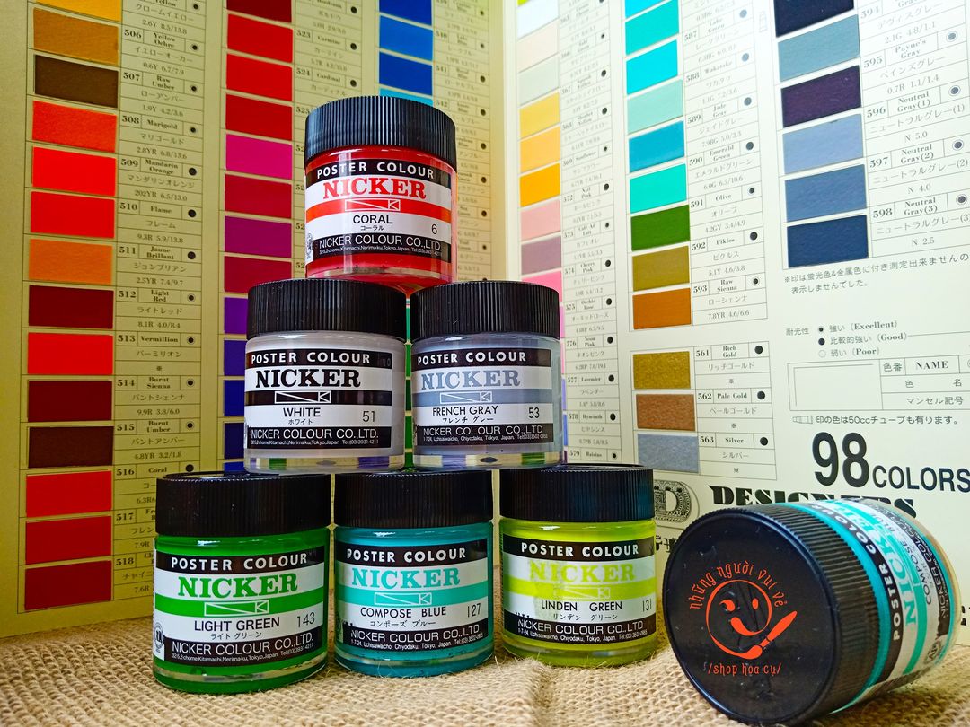 Lọ 40ml poster Nicker
