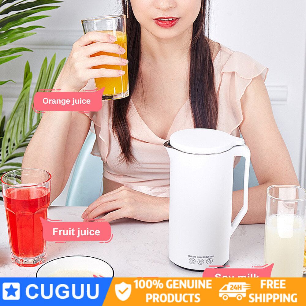 Máy Làm Sữa Đậu Nành Làm Nóng Hoàn Toàn Tự Động 350ML 400W Chính Hãng Máy Làm Sữa Đậu Nành Dày Hơn Dung Tích Máy Ép Trái Cây Mini Không Lọc Máy Xay Thực Phẩm Rau Củ Quả 220V