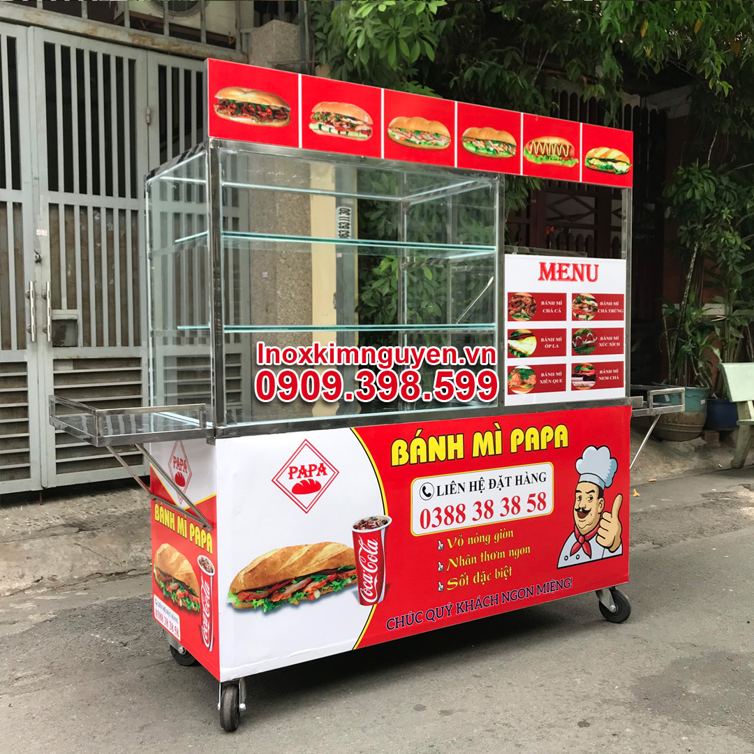 TOP 99 xe bán xôi bánh mì 2023 Đẹp, Độc Lạ, Giá Rẻ nhất hiện nay