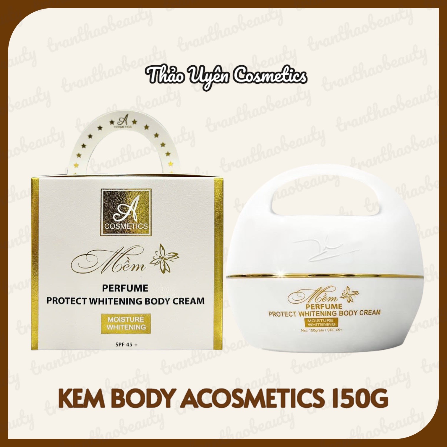 Kem Body Mềm Nước Hoa A Cosmetics 150g