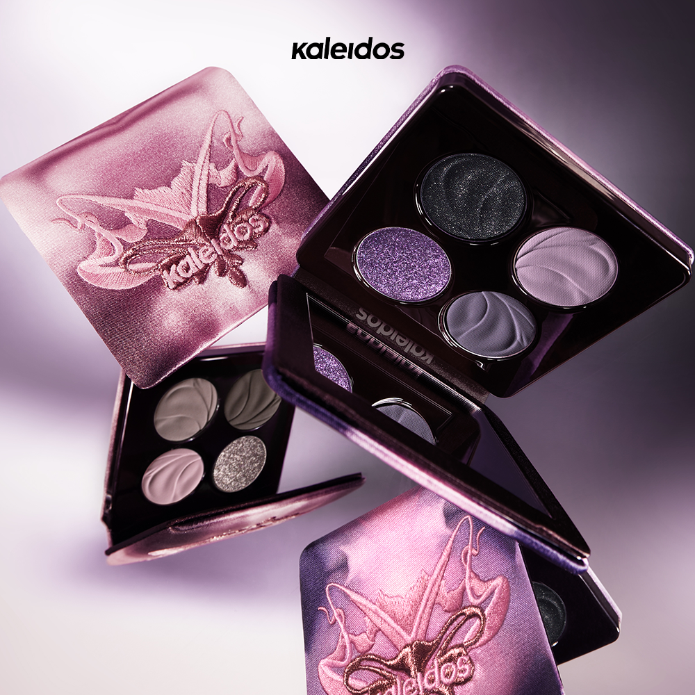 Bảng phấn mắt Kaleidos, Quad Palette for Smokey Eyes 4.8g