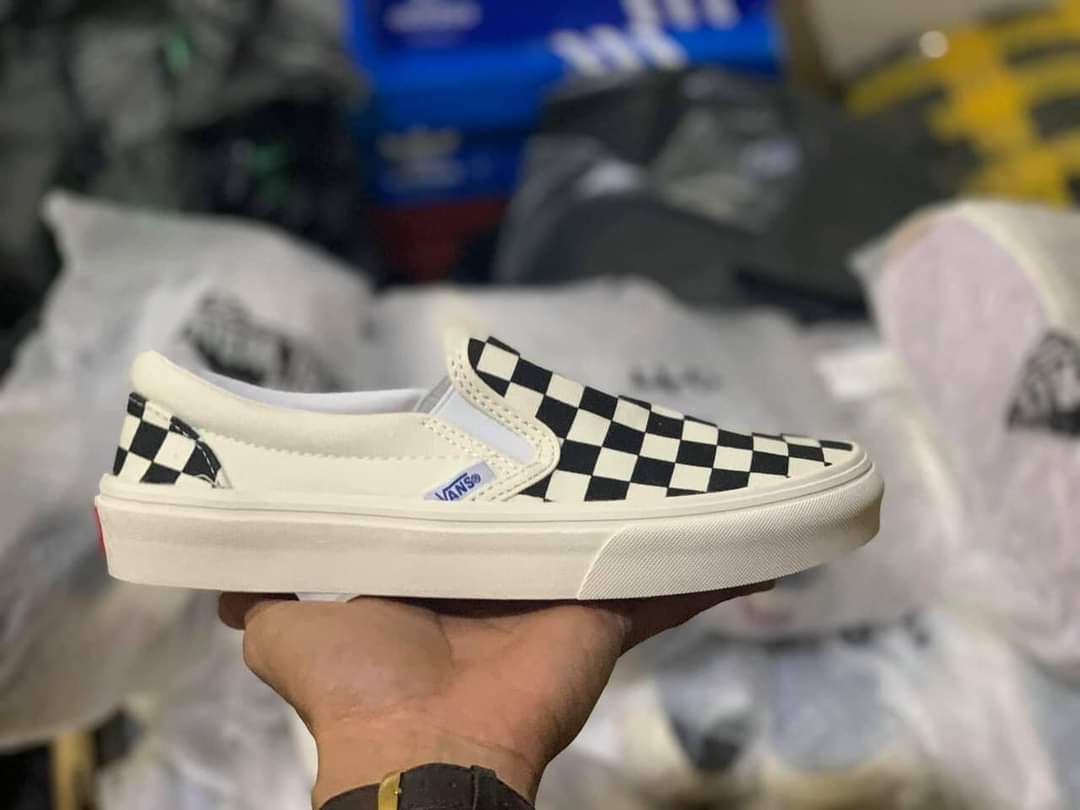 Giày thể thao nam nữ vans caro
