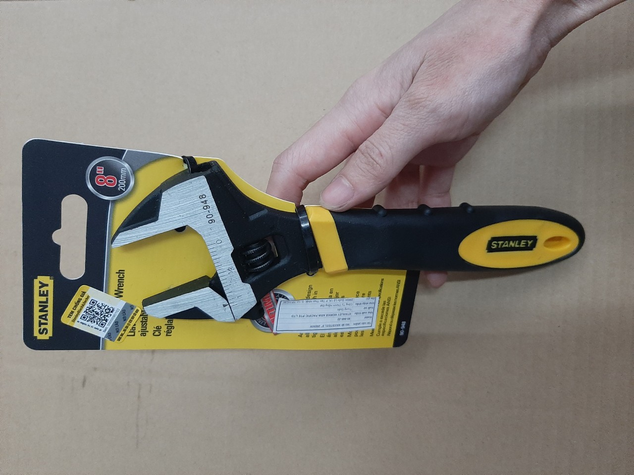 Mỏ lết 8inch stanley 90-948