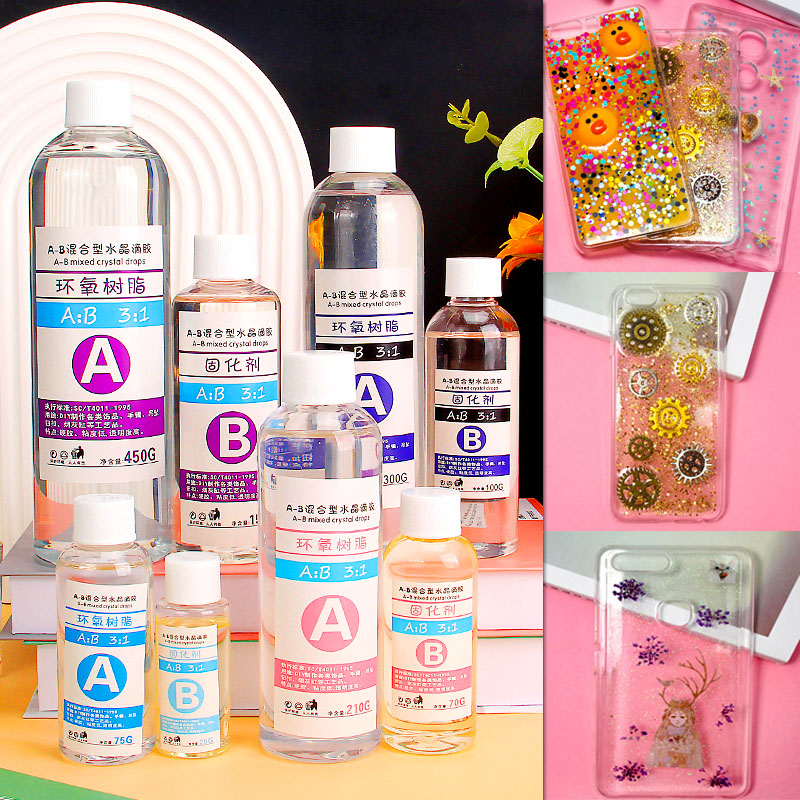 Keo Epoxy Resin Trong Suốt làm Ốp lưng, Phụ kiện, Trang sức Handmade - Gấu Trúc Phụ kiện
