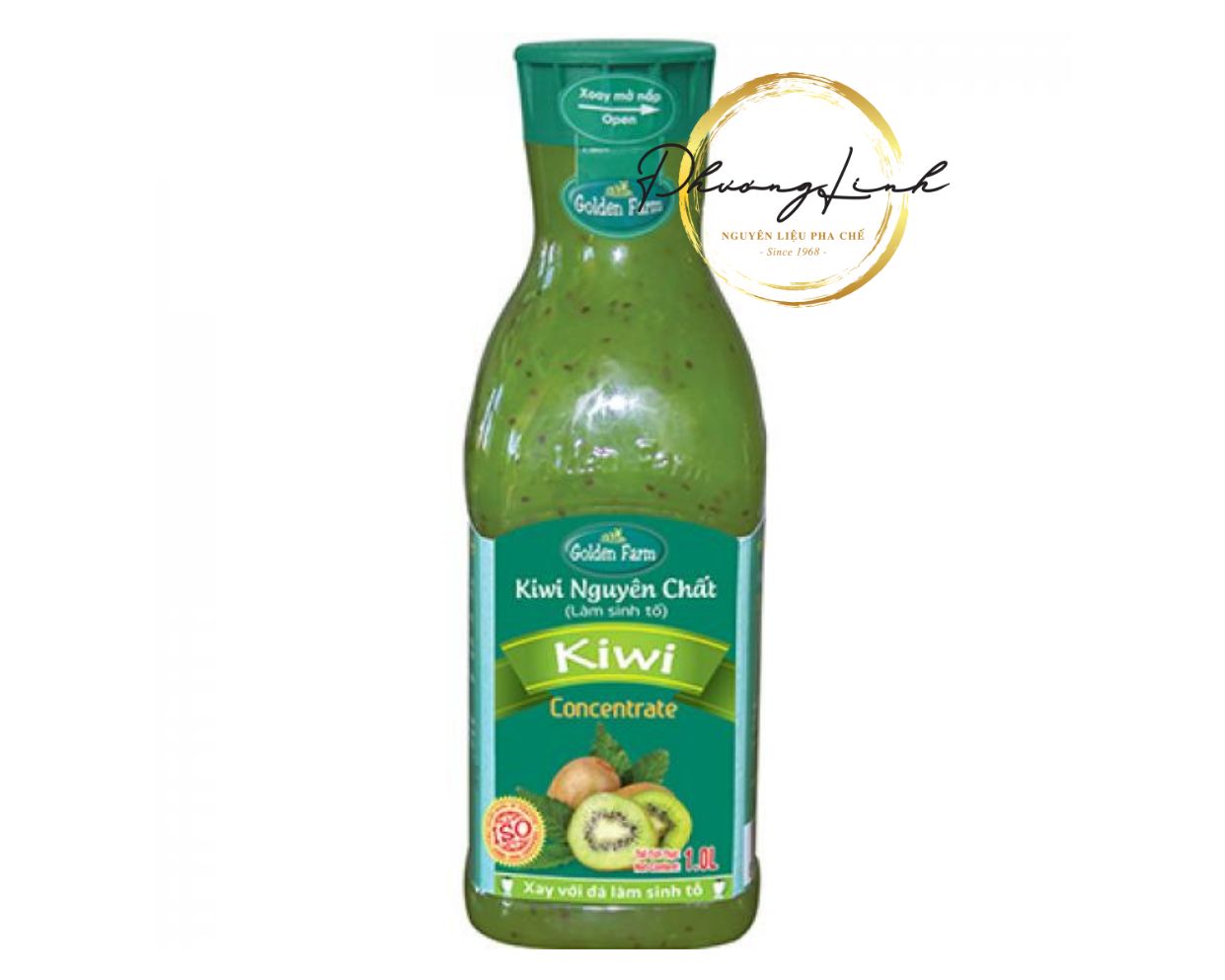 Sinh tố Golden Farm Loại 50% Trái Cây Thể Tích 1000ml  Vị Kiwi  Sản Phẩm Đúng Mô Tả 100%