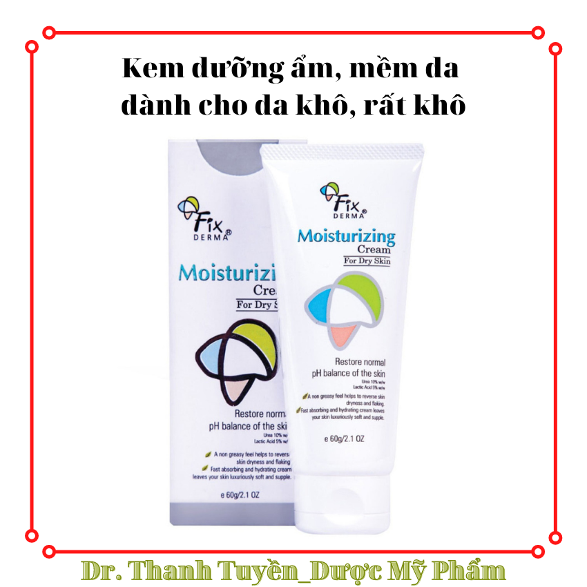 Kem Dưỡng Ẩm Fixderma Moisturizing Cream 60g