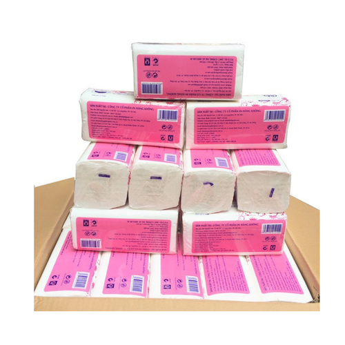 Combo 10 Gói Giấy Lụa Rút Cao Cấp, Hàng Siêu Dai, Siêu Thấm Hút Loại